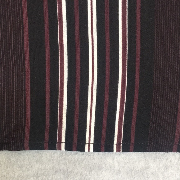 APT 9 Renascence Festival Comfy Extra Long Line Stretch Slimming Vertical Stripe - Picture 9 of 15